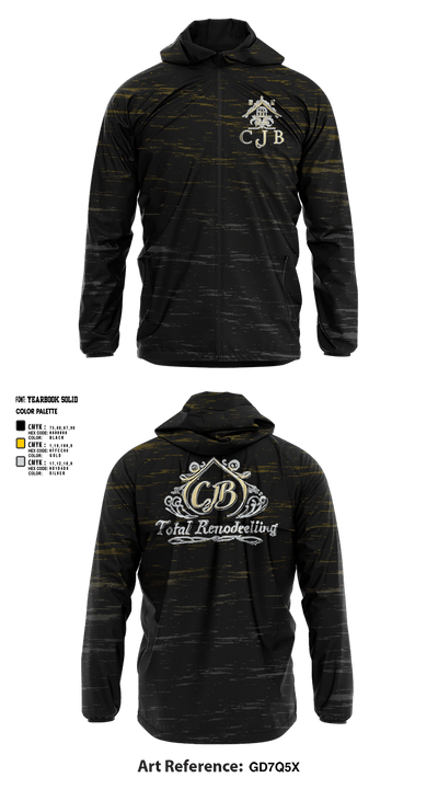 CJB total remodeling llc 19871343 Windbreaker - 1