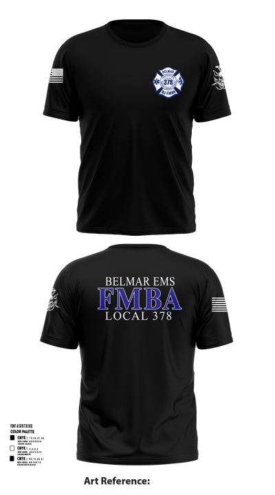 Belmar FMBA 91468281 Short Sleeve Performance Shirt - 115