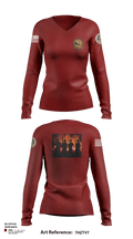 Twin cities squadron 18452981 Women's Long Sleeve V-neck Shirt - 128