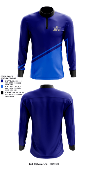 Quarter Zip Jacket, EP Juventus, Men's Soccer, Teamtime, Team time, sublimation, custom sports apparel, team uniforms, spirit wear, spiritwear, sports uniforms, custom shirts, team store, custom team store, fundraiser sports, apparel fundraiser