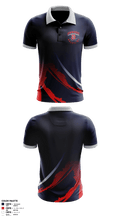 Dinwiddie High School Wrestling 47927131 Short Sleeve Performance Polo - 1