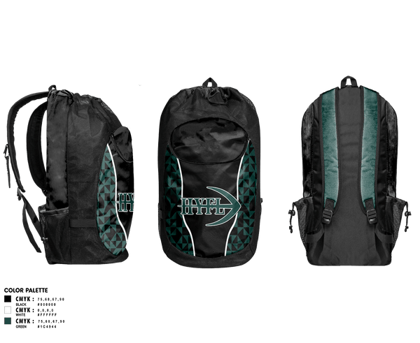 Gear Bag, HUNTSVILLE YOUTH FOOTBALL LEAGUE, Spirit Store, Teamtime, Team time, sublimation, custom sports apparel, team uniforms, spirit wear, spiritwear, sports uniforms, custom shirts, team store, custom team store, fundraiser sports, apparel fundraiser
