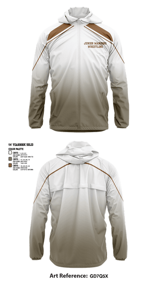 Windbreaker, Junior maroons, Wrestling, Teamtime, Team time, sublimation, custom sports apparel, team uniforms, spirit wear, spiritwear, sports uniforms, custom shirts, team store, custom team store, fundraiser sports, apparel fundraiser