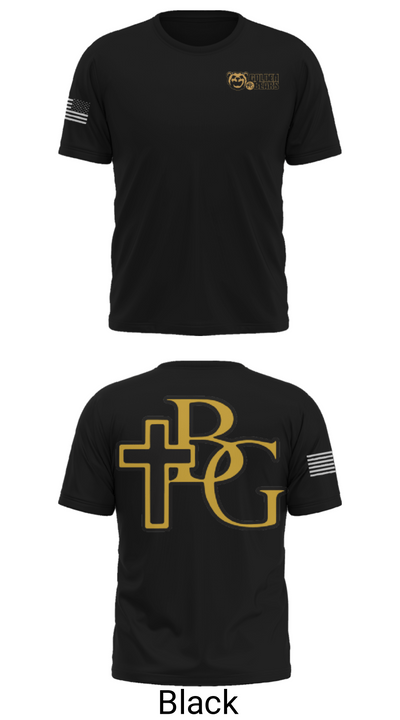 Bishop Garrigan Catholic Junior High School Track 2233966 Short Sleeve Performance Shirt - 12