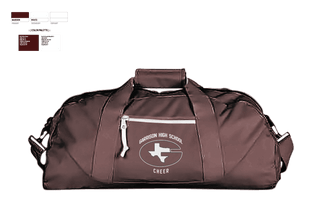 Duffle Bag, Garrison High School Cheer, Cheer, Teamtime, Team time, sublimation, custom sports apparel, team uniforms, spirit wear, spiritwear, sports uniforms, custom shirts, team store, custom team store, fundraiser sports, apparel fundraiser