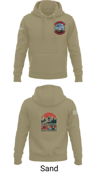 Hoodie, 75 HCOS SGGD, Air Force, Teamtime, Team time, sublimation, custom sports apparel, team uniforms, spirit wear, spiritwear, sports uniforms, custom shirts, team store, custom team store, fundraiser sports, apparel fundraiser