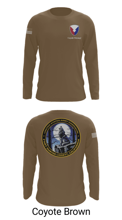 USAG Fort Hunter Liggett 63264859 Long Sleeve Performance Shirt - 11