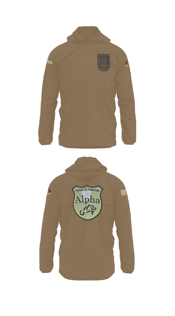 Windbreaker, 4./401 PzGrenBtl, Army, Teamtime, Team time, sublimation, custom sports apparel, team uniforms, spirit wear, spiritwear, sports uniforms, custom shirts, team store, custom team store, fundraiser sports, apparel fundraiser