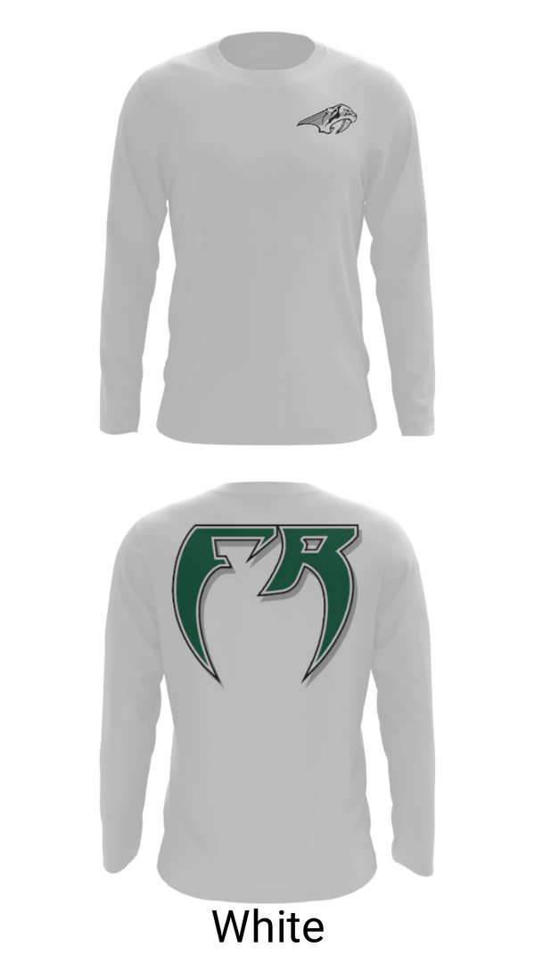 Long Sleeve Performance Shirt, Fossil Ridge High School Baseball, Baseball, Teamtime, Team time, sublimation, custom sports apparel, team uniforms, spirit wear, spiritwear, sports uniforms, custom shirts, team store, custom team store, fundraiser sports, apparel fundraiser
