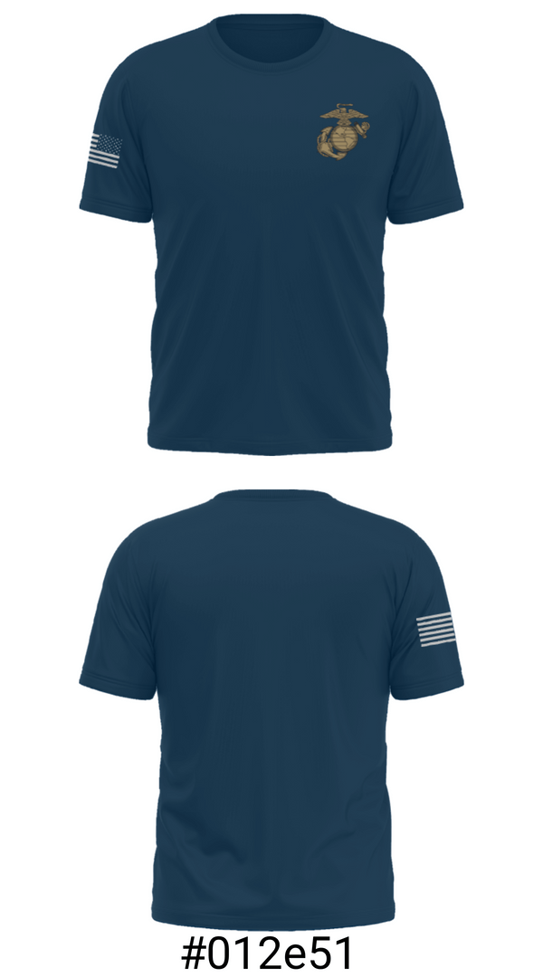 Short Sleeve Performance Shirt, Marine Training Academy USA, Marines, Teamtime, Team time, sublimation, custom sports apparel, team uniforms, spirit wear, spiritwear, sports uniforms, custom shirts, team store, custom team store, fundraiser sports, apparel fundraiser