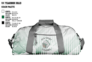 Duffle Bag, Big Chief Boxing, , Teamtime, Team time, sublimation, custom sports apparel, team uniforms, spirit wear, spiritwear, sports uniforms, custom shirts, team store, custom team store, fundraiser sports, apparel fundraiser