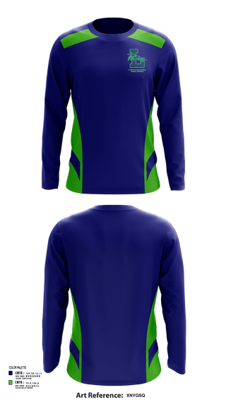 Long Sleeve Performance Shirt, Leesville Road Middle School Football, , Teamtime, Team time, sublimation, custom sports apparel, team uniforms, spirit wear, spiritwear, sports uniforms, custom shirts, team store, custom team store, fundraiser sports, apparel fundraiser