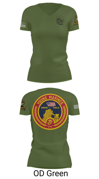 Womens Short Sleeve Vneck Shirt, Rogue Valley, Marines, Teamtime, Team time, sublimation, custom sports apparel, team uniforms, spirit wear, spiritwear, sports uniforms, custom shirts, team store, custom team store, fundraiser sports, apparel fundraiser