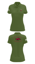 University of Arkansas Army ROTC - Razorback Battalion 15416563 Women's Short Sleeve Performance Polo  - 55