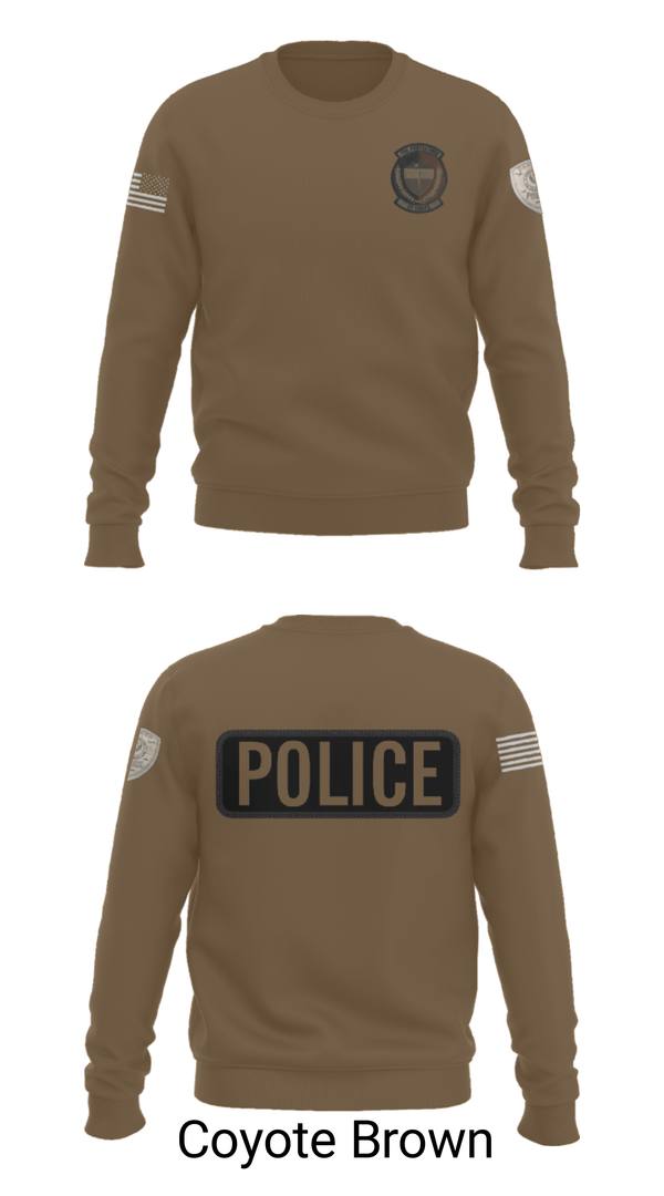 Crew Neck Sweatshirt, 27 SOSFS, Air Force, Teamtime, Team time, sublimation, custom sports apparel, team uniforms, spirit wear, spiritwear, sports uniforms, custom shirts, team store, custom team store, fundraiser sports, apparel fundraiser