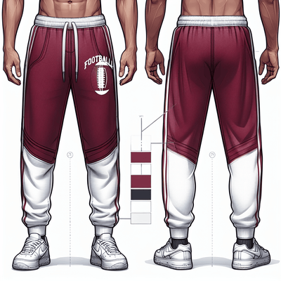 Bovina High School Football 56089228 Sweatpants - 2
