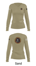 Battle Space Surveillance Company 88540160 Women's Long Sleeve V-neck Shirt - 97