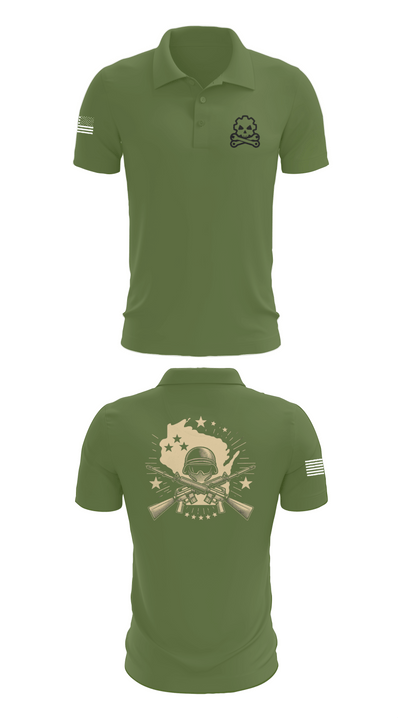 377th SMC 21529568 Short Sleeve Performance Polo - 47