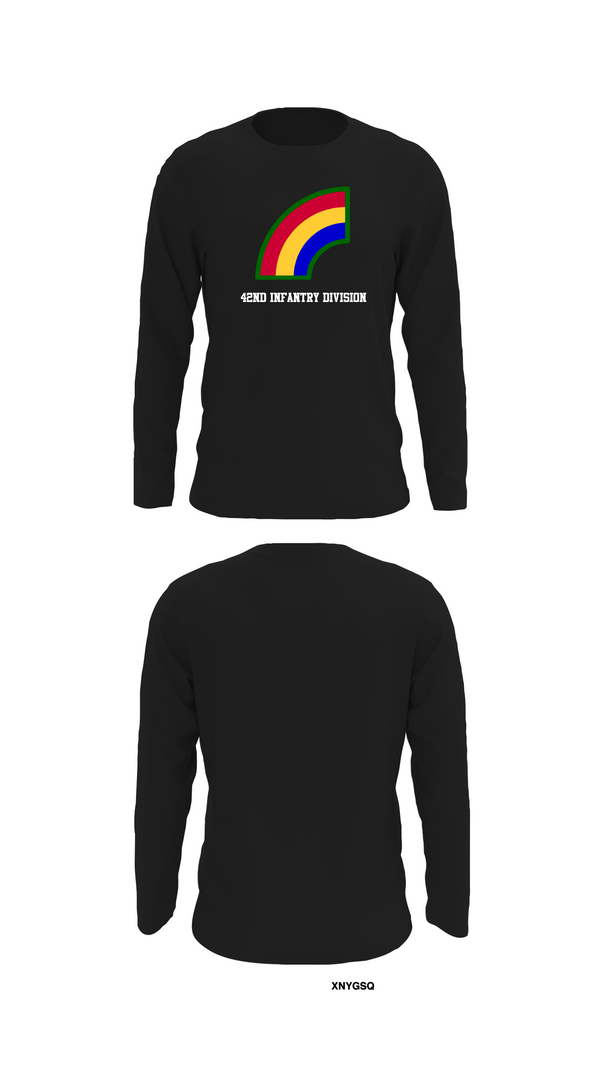 Long Sleeve Performance Shirt, 42ND Infantry Division, Army, Teamtime, Team time, sublimation, custom sports apparel, team uniforms, spirit wear, spiritwear, sports uniforms, custom shirts, team store, custom team store, fundraiser sports, apparel fundraiser