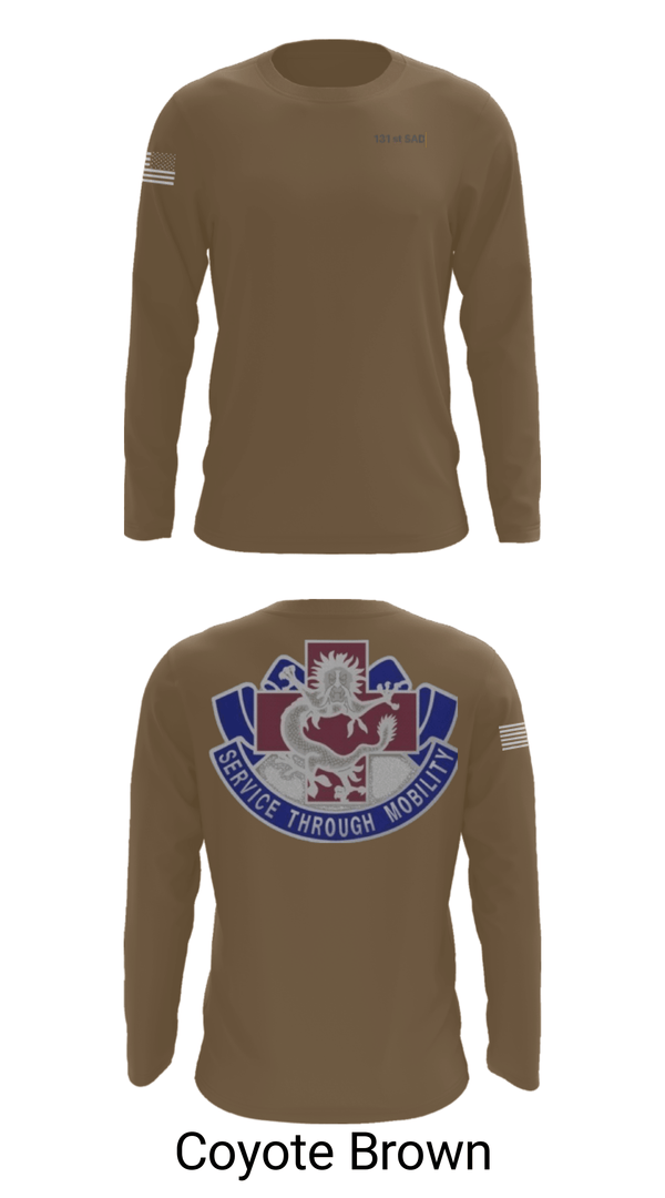 Long Sleeve Performance Shirt, 131st SAD, Army, Teamtime, Team time, sublimation, custom sports apparel, team uniforms, spirit wear, spiritwear, sports uniforms, custom shirts, team store, custom team store, fundraiser sports, apparel fundraiser
