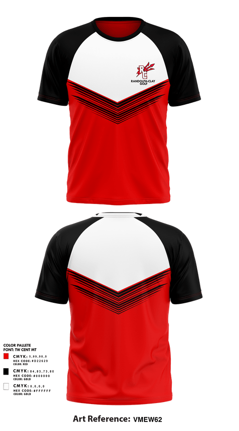 Short Sleeve Performance Shirt, Randolph-Clay High School Cheer, Cheer, Teamtime, Team time, sublimation, custom sports apparel, team uniforms, spirit wear, spiritwear, sports uniforms, custom shirts, team store, custom team store, fundraiser sports, apparel fundraiser
