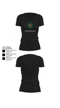 BROWARD SHERIFF EXPLORERS 82961941 Women's Short Sleeve V-neck Shirt - 23