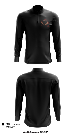 Quarter Zip Jacket, Moose entertain, , Teamtime, Team time, sublimation, custom sports apparel, team uniforms, spirit wear, spiritwear, sports uniforms, custom shirts, team store, custom team store, fundraiser sports, apparel fundraiser
