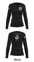 16TH ordnance Bravo Company 57552298 Women's Long Sleeve V-neck Shirt - 37