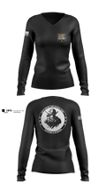 Recruiting & Retention Women's Long Sleeve V-neck Shirt - 1