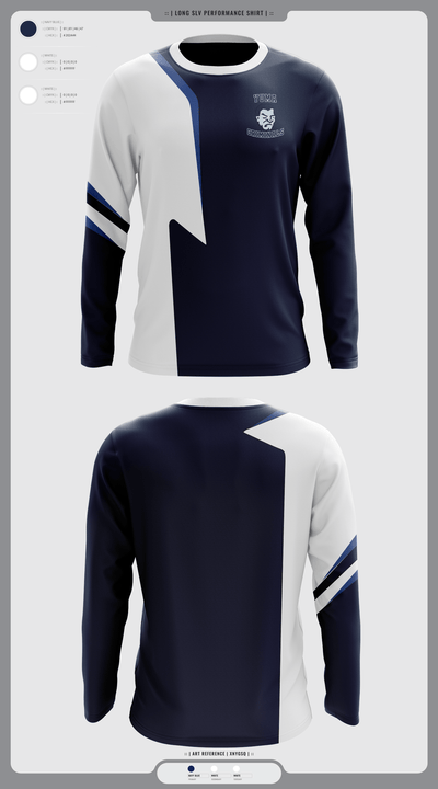 Yuma High School Wrestling 97193849 Long Sleeve Performance Shirt - 1