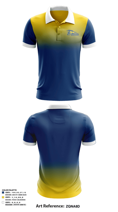 Mustangs 60517446 Short Sleeve Performance Polo - 1