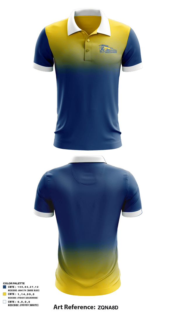 Short Sleeve Performance Polo, Mustangs, Bowling, Teamtime, Team time, sublimation, custom sports apparel, team uniforms, spirit wear, spiritwear, sports uniforms, custom shirts, team store, custom team store, fundraiser sports, apparel fundraiser