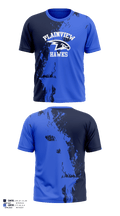 Plainview Little League 37284213 Short Sleeve Performance Shirt - 12