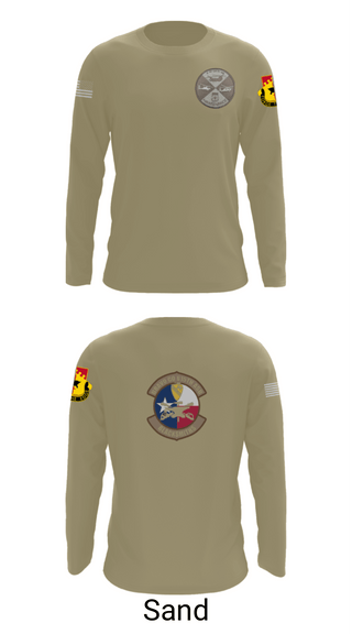 Long Sleeve Performance Shirt, B Co 615th ASB - Tangos, Army, Teamtime, Team time, sublimation, custom sports apparel, team uniforms, spirit wear, spiritwear, sports uniforms, custom shirts, team store, custom team store, fundraiser sports, apparel fundraiser
