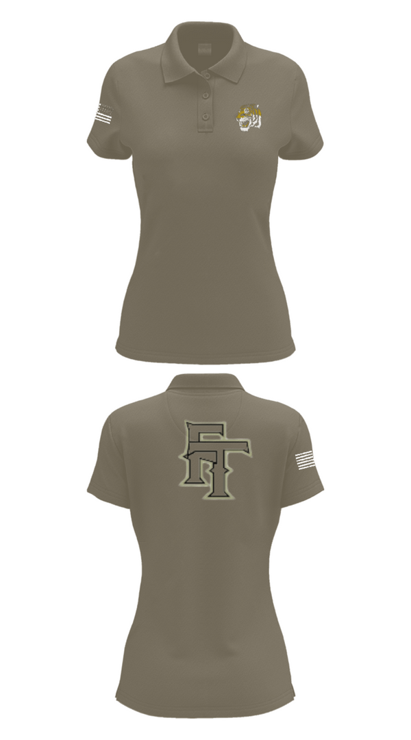 Womens Short Sleeve Performance Polo, Fort Towson Junior High School Cheer, Cheer, Teamtime, Team time, sublimation, custom sports apparel, team uniforms, spirit wear, spiritwear, sports uniforms, custom shirts, team store, custom team store, fundraiser sports, apparel fundraiser