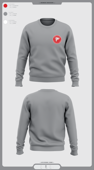 Crew Neck Sweatshirt, Constantine High School Cross Country, Cross Country, Teamtime, Team time, sublimation, custom sports apparel, team uniforms, spirit wear, spiritwear, sports uniforms, custom shirts, team store, custom team store, fundraiser sports, apparel fundraiser