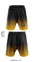 Hubbard High School Cross Country 91510067 Athletic Shorts With Pockets - 2