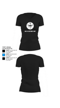 Delta Defense Unit 32292143 Women's Short Sleeve V-neck Shirt - 23