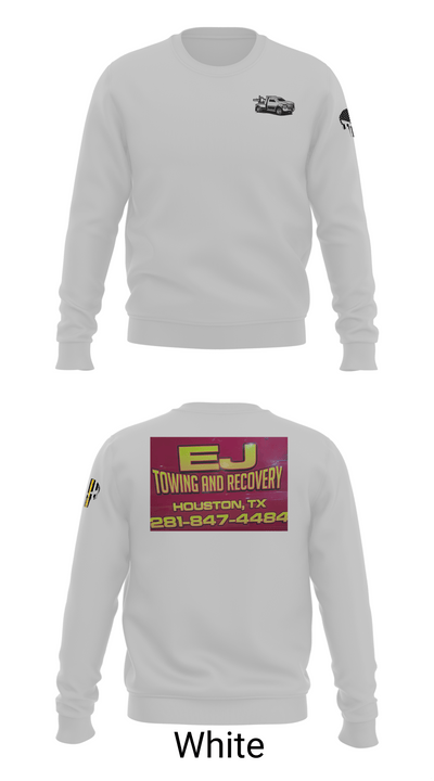 EJ TOWING AND RECOVERY 5748592 Crew Neck Sweatshirt - 2