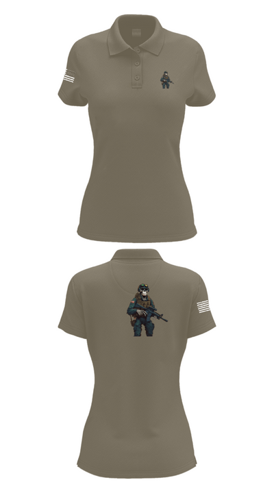 3d lsb 39792160 Women's Short Sleeve Performance Polo  - 75