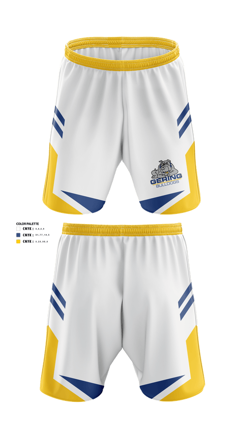 Athletic Shorts With Pockets, Gering High School Golf, Golf, Teamtime, Team time, sublimation, custom sports apparel, team uniforms, spirit wear, spiritwear, sports uniforms, custom shirts, team store, custom team store, fundraiser sports, apparel fundraiser