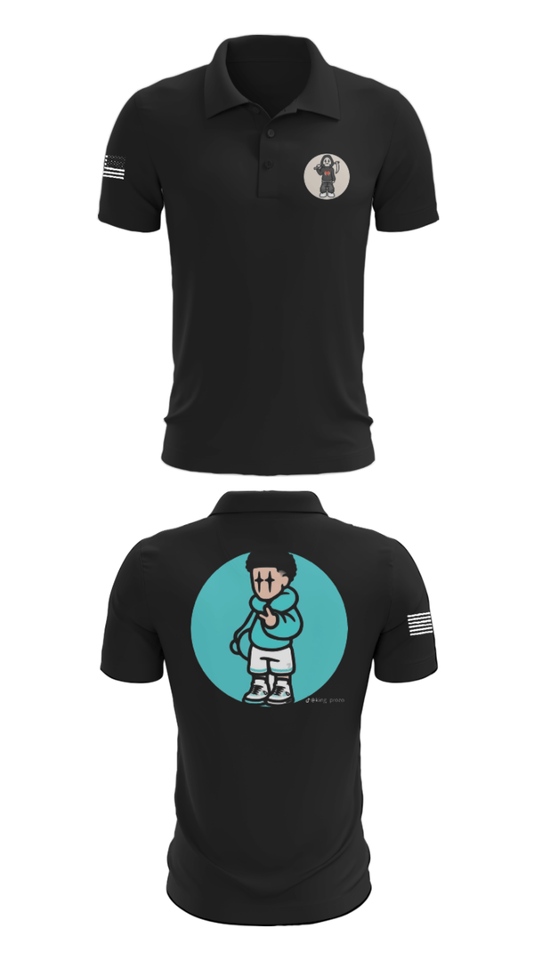 Short Sleeve Performance Polo, T-Rex’s, Men's Basketball, Teamtime, Team time, sublimation, custom sports apparel, team uniforms, spirit wear, spiritwear, sports uniforms, custom shirts, team store, custom team store, fundraiser sports, apparel fundraiser