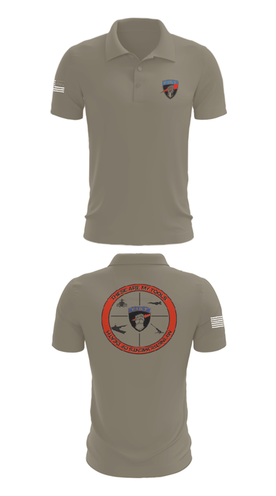 Bravo 1/78th FA 82804749 Short Sleeve Performance Polo - 67