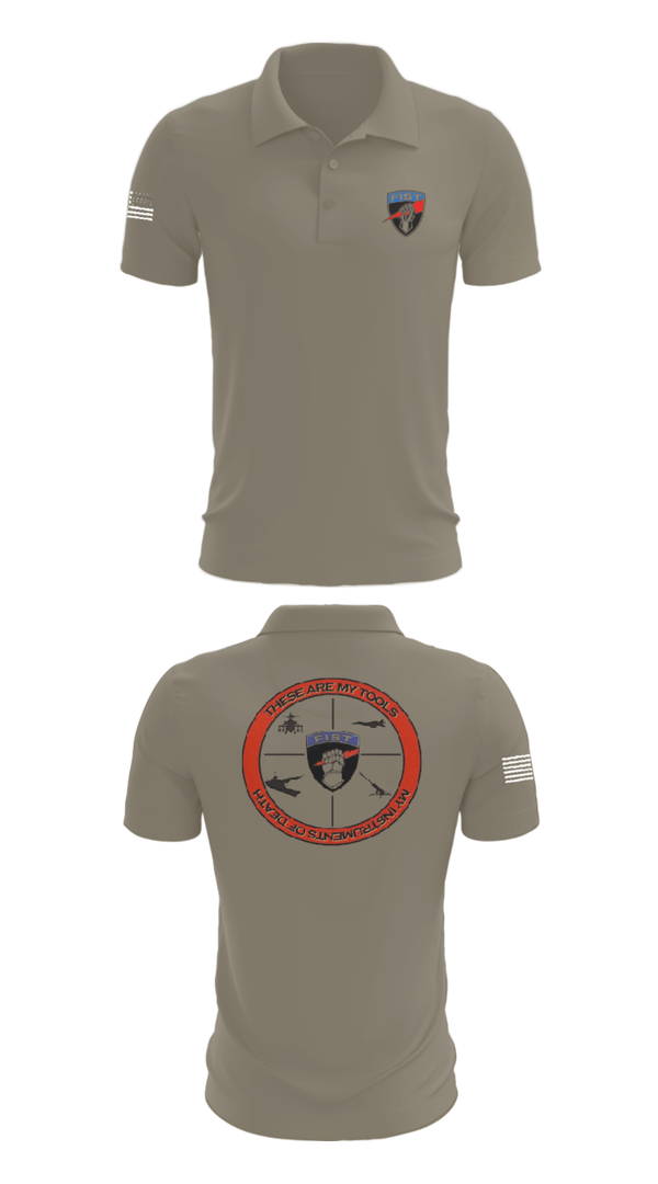 Short Sleeve Performance Polo, Bravo 1/78th FA, Army, Teamtime, Team time, sublimation, custom sports apparel, team uniforms, spirit wear, spiritwear, sports uniforms, custom shirts, team store, custom team store, fundraiser sports, apparel fundraiser