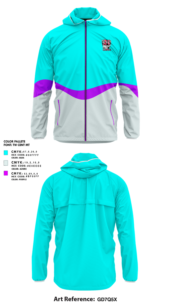 Windbreaker, Gloss TwentyOne, , Teamtime, Team time, sublimation, custom sports apparel, team uniforms, spirit wear, spiritwear, sports uniforms, custom shirts, team store, custom team store, fundraiser sports, apparel fundraiser