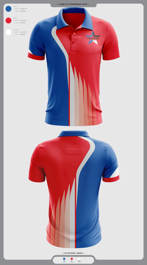 Short Sleeve Performance Polo, Georgetown Texans, , Teamtime, Team time, sublimation, custom sports apparel, team uniforms, spirit wear, spiritwear, sports uniforms, custom shirts, team store, custom team store, fundraiser sports, apparel fundraiser