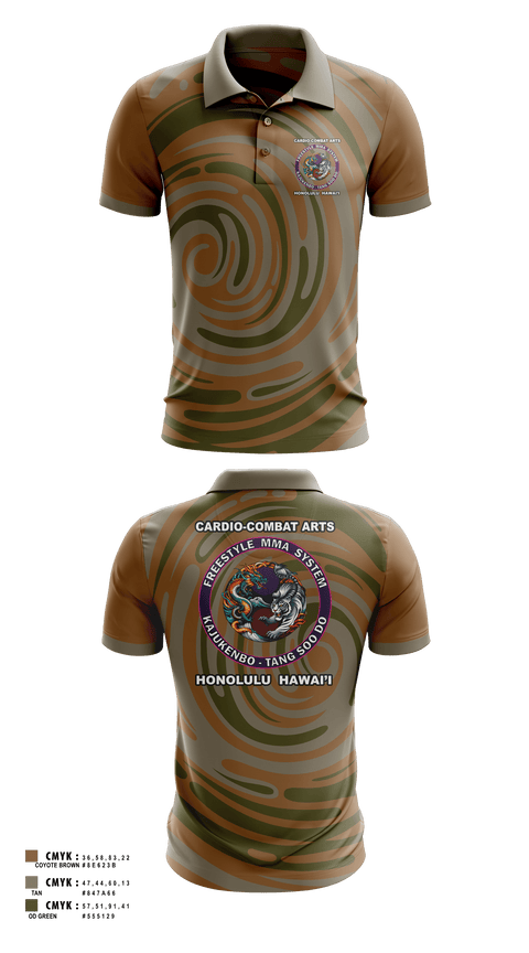 Short Sleeve Performance Polo, Honolulu Bohemian, , Teamtime, Team time, sublimation, custom sports apparel, team uniforms, spirit wear, spiritwear, sports uniforms, custom shirts, team store, custom team store, fundraiser sports, apparel fundraiser