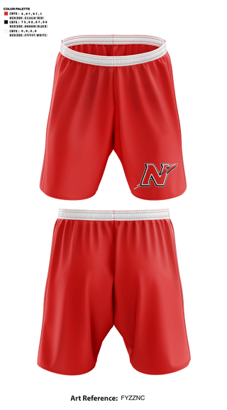 Athletic Shorts With Pockets, Neenah High School Golf, Golf, Teamtime, Team time, sublimation, custom sports apparel, team uniforms, spirit wear, spiritwear, sports uniforms, custom shirts, team store, custom team store, fundraiser sports, apparel fundraiser