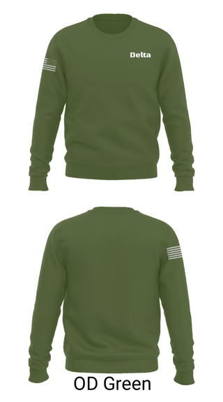 Crew Neck Sweatshirt, Delta, Navy, Teamtime, Team time, sublimation, custom sports apparel, team uniforms, spirit wear, spiritwear, sports uniforms, custom shirts, team store, custom team store, fundraiser sports, apparel fundraiser