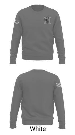 Crew Neck Sweatshirt, Meade High School Baseball, Baseball, Teamtime, Team time, sublimation, custom sports apparel, team uniforms, spirit wear, spiritwear, sports uniforms, custom shirts, team store, custom team store, fundraiser sports, apparel fundraiser
